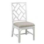 Stacie Rattan Lattice Back Dining Chair, Set of 2 - Image 13