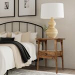 Kit Solid Mango Wood 1-Drawer Storage Side Table - Image 2