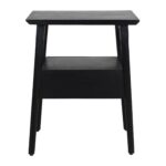 Kit Solid Mango Wood 1-Drawer Storage Side Table - Image 10