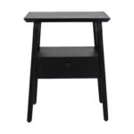 Kit Solid Mango Wood 1-Drawer Storage Side Table - Image 11