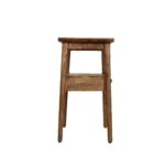 Kit Solid Mango Wood 1-Drawer Storage Side Table - Image 3
