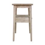 Kit Solid Mango Wood 1-Drawer Storage Side Table - Image 16