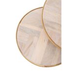 August Solid Wood Nesting Tables, Set of 2 - Image 5