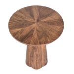 Isla Scalloped Round Side Table - Image 3