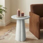 Isla Scalloped Round Side Table - Image 6