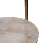 Ava Agate Stone Martini Accent Table - Image 6