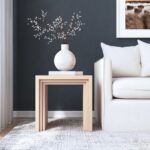 Cascade Rectangular Solid Wood Side Table - Image 2