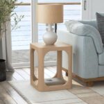 Addison Solid Mango Wood Storage Accent Table - Image 5