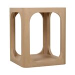 Addison Solid Mango Wood Storage Accent Table - Image 7