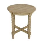 Adair Solid Wood Bobbin Turned-Leg Accent Side Table - Image 10