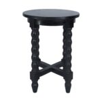 Adair Solid Wood Bobbin Turned-Leg Accent Side Table - Image 15