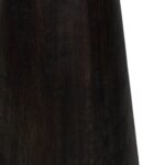 Kayu Round Petrified Wood Pedestal Accent Table - Image 4