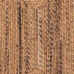 Soren Rectangular Braided Seagrass Side Table - Image 5