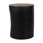 Kaia Munggur Wood Tree Stump Side Table - Image 3