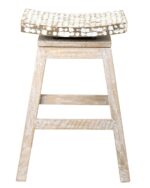 Lawson Solid Wood and Coconut Shell Counter Stool - Image 4
