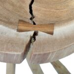 Merrill Organic Teak Branch Accent Side Table - Image 7