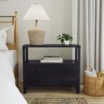 Ezra Solid Wood 2-Drawer Nightstand - Image 11