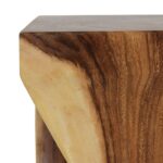 Cason Solid Teak Twist Accent Table - Image 4