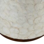 Tasi Capiz Shell Drum Accent Table - Image 3
