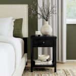 Wright Solid Wood 1-Drawer Nightstand - Image 11