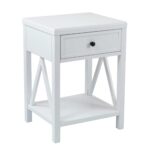Wright Solid Wood 1-Drawer Nightstand