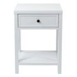 Wright Solid Wood 1-Drawer Nightstand - Image 5
