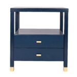 Hooper Solid Wood 2-Drawer Side Table - Image 5