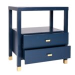 Hooper Solid Wood 2-Drawer Side Table - Image 6