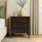 Webb Solid Wood 3-Drawer Nightstand - Image 14