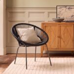 Marella Handwoven Rattan Accent Chair - Image 2