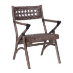 Sahara Handwoven Rattan Accent Chair