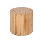 Jaylen Round Teak Wood Accent Table