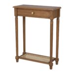 Lila Fluted Leg Solid Wood Console Table